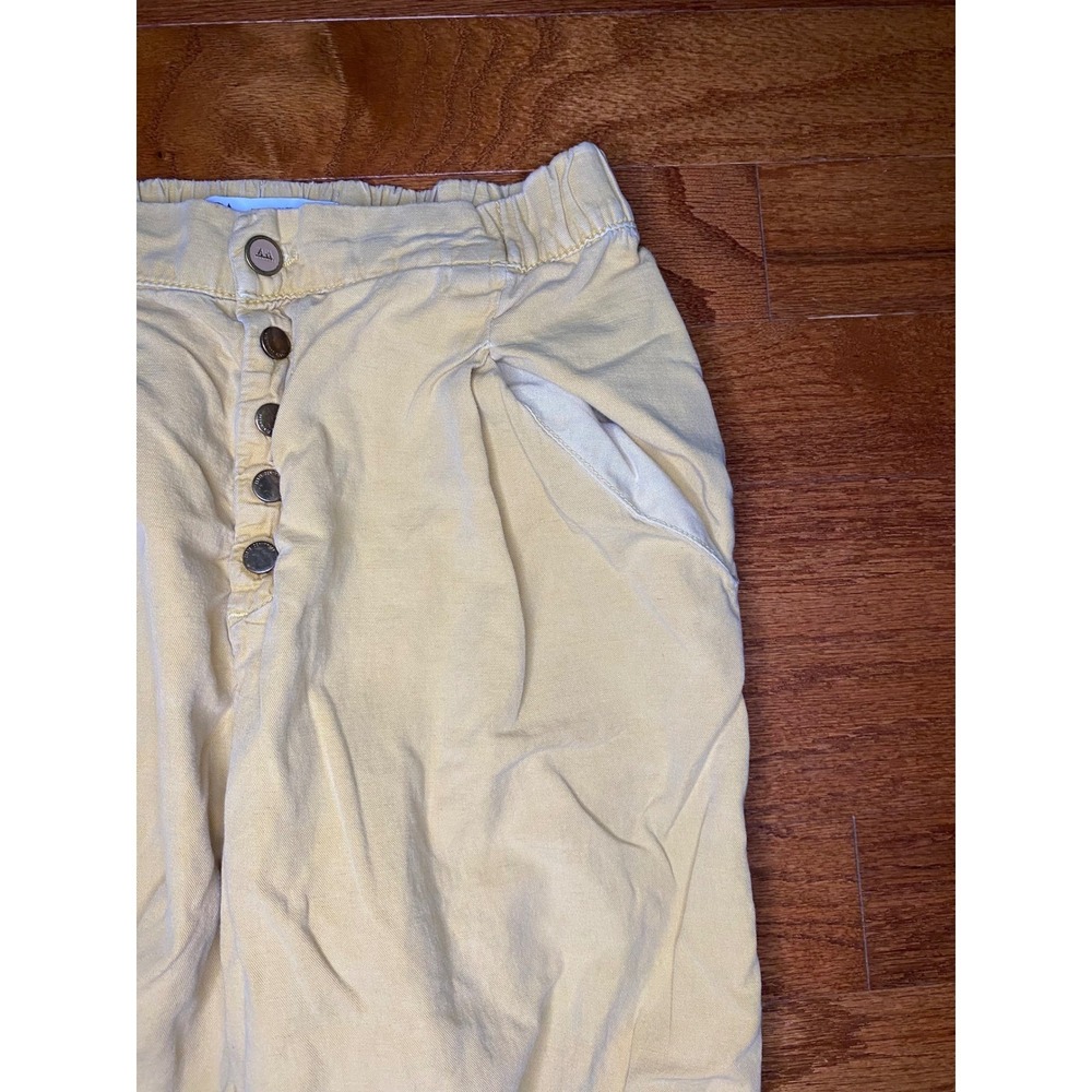 Zara Light Brown Cargo Pants with‎ Linen Size 6 - Picture 7 of 14